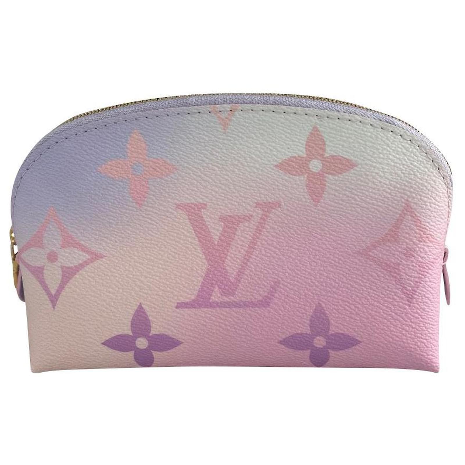 Louis Vuitton Pastel Sunrise Cosmetic Pouch Pink Cloth ref.544831 - Joli  Closet