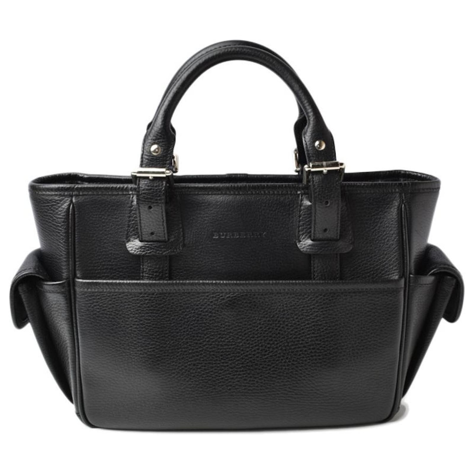 Burberry Handbag / Mini Boston Bag Black  - Joli Closet