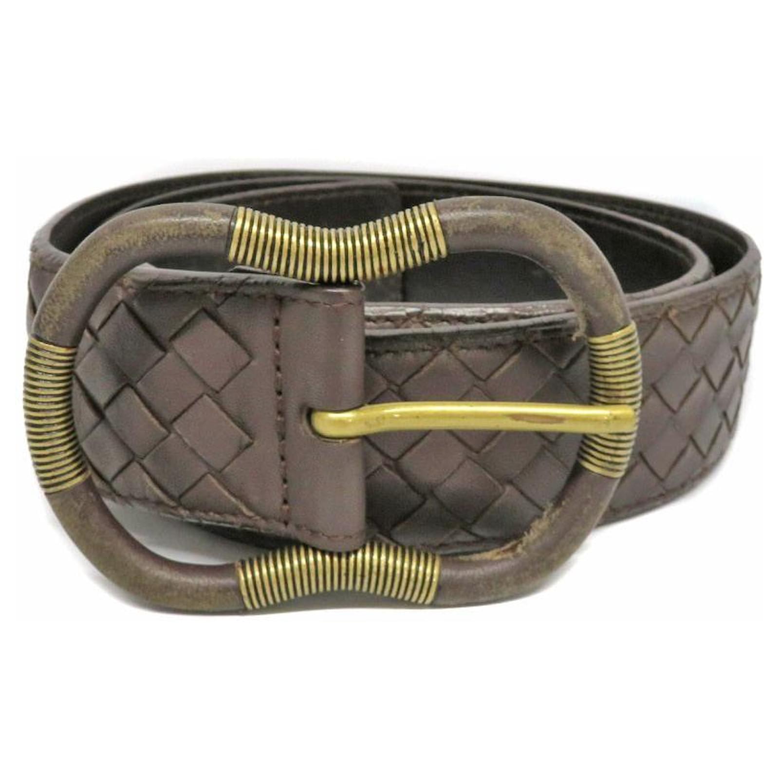 bottega veneta belt brown