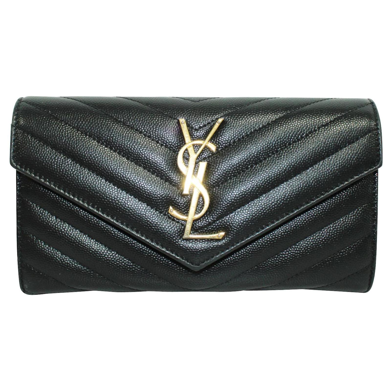 Ysl caviar leather bag sale