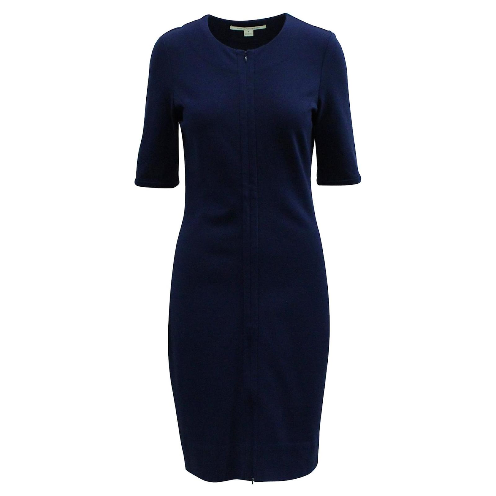 Diane von 2025 furstenberg navy dress