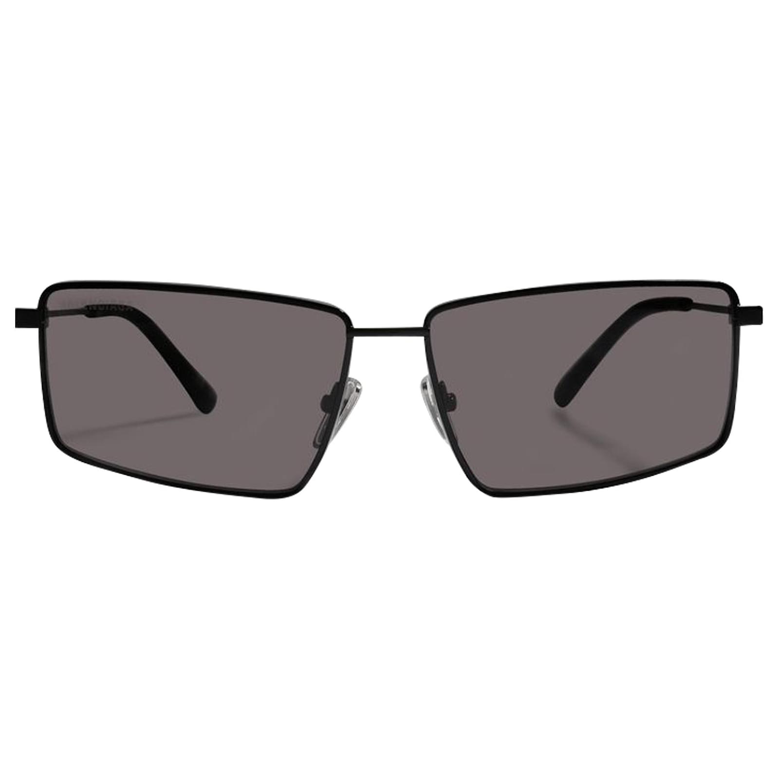 Balenciaga Sunglasses in Silver Metal Black ref.548434 - Joli Closet