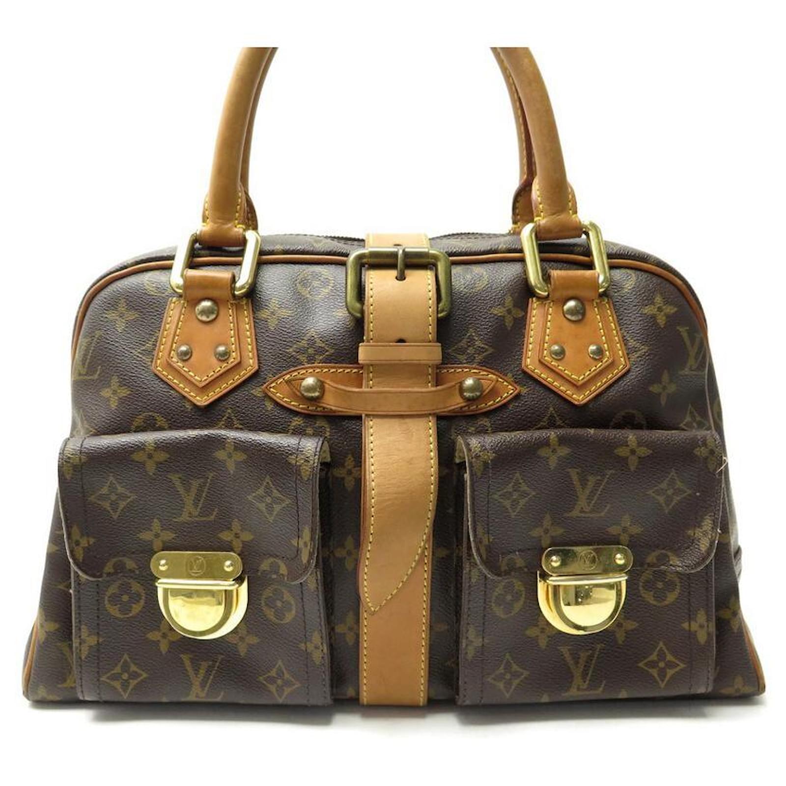 Authentic Louis Vuitton Manhattan shoulder handbag  Louis vuitton manhattan,  Louis vuitton, Authentic louis vuitton