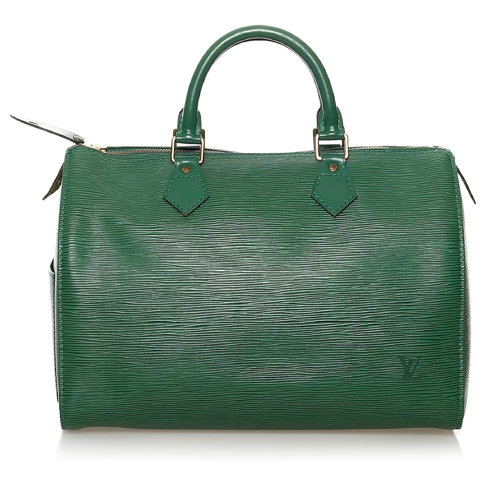 Louis Vuitton Epi Speedy Bag 30 Green