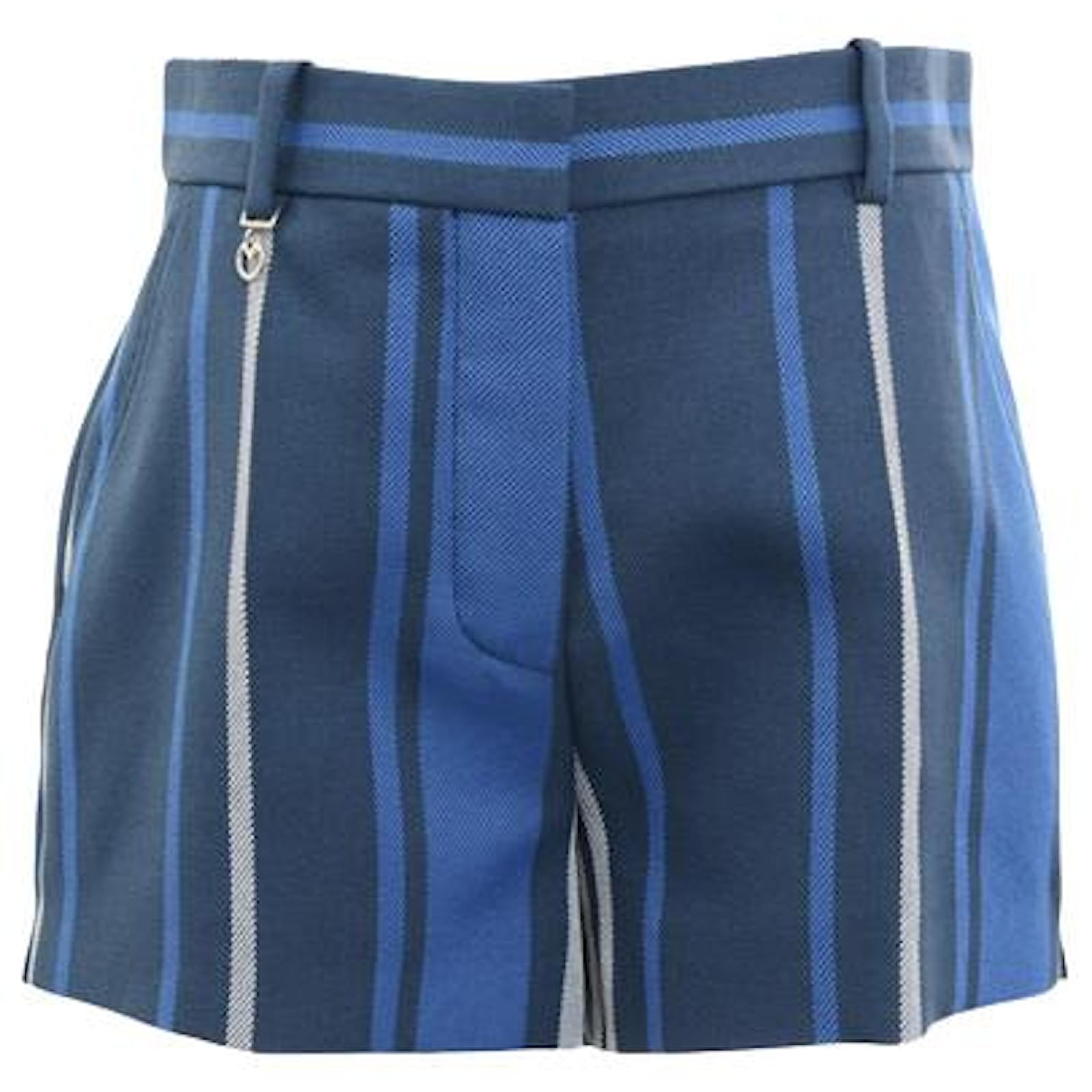 vuitton shorts blue