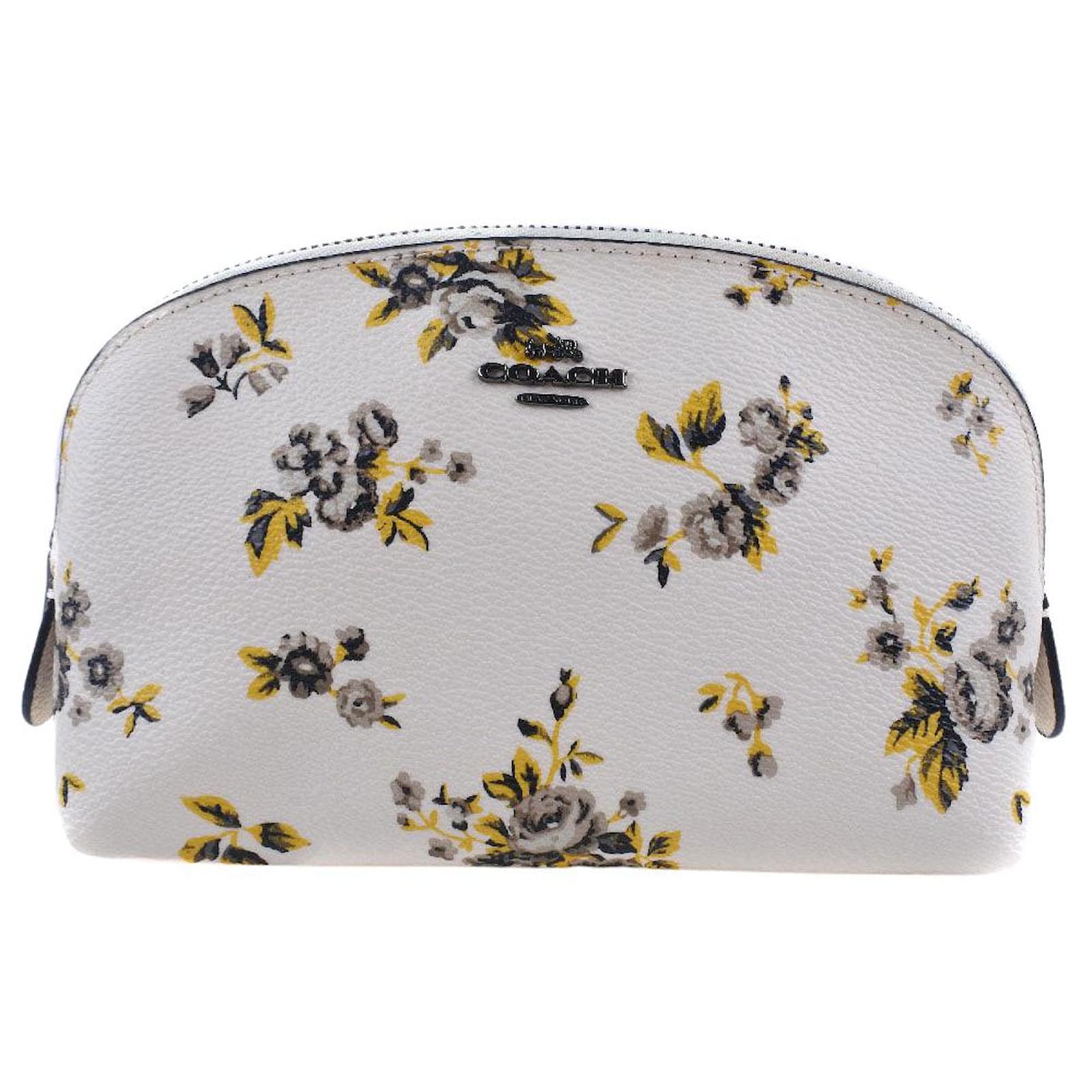 Coach Handbag Signature Bee Flower Appliqué Medium Leather Canvas Tote  F10870 | eBay