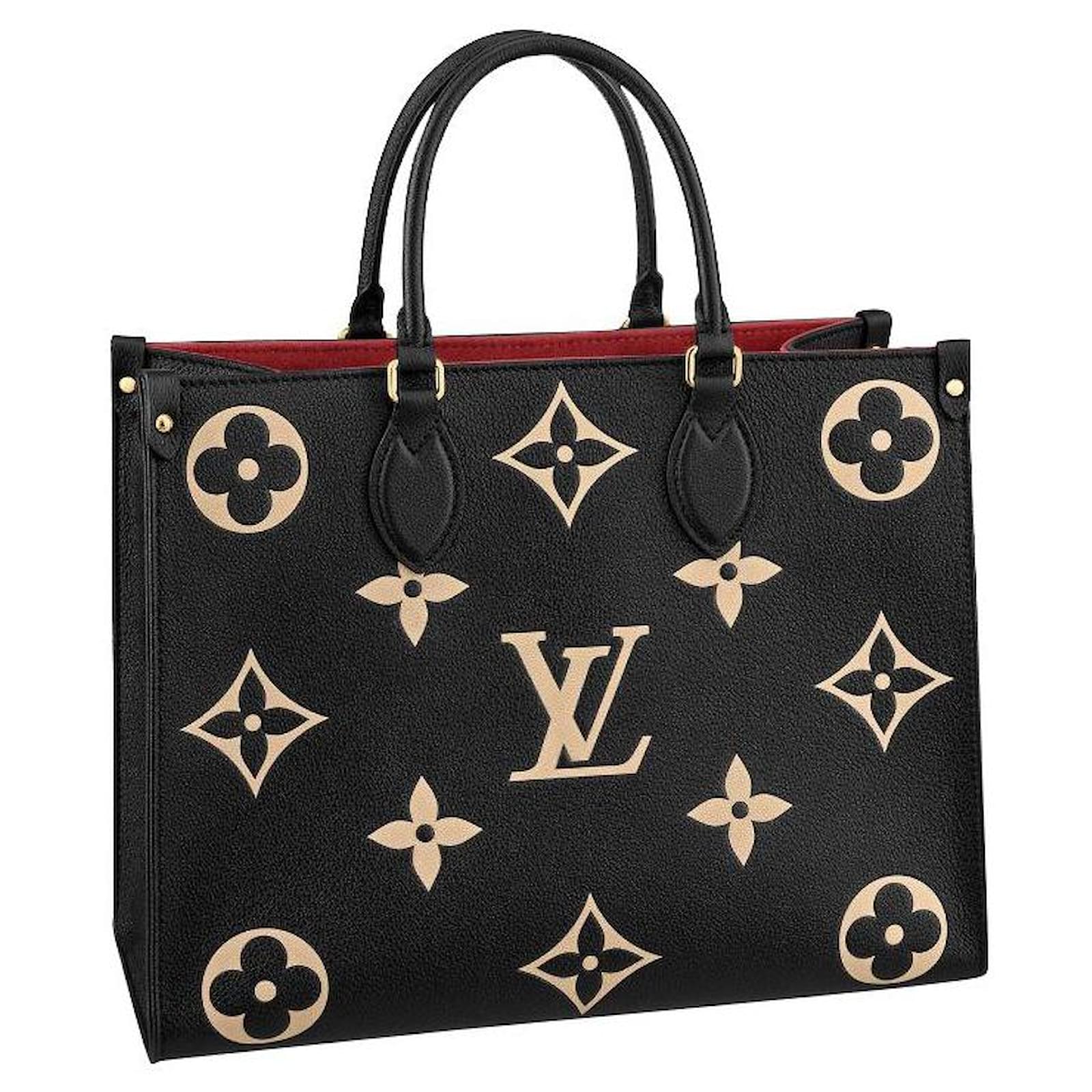 Handbags Louis Vuitton LV OnTheGo mm Black