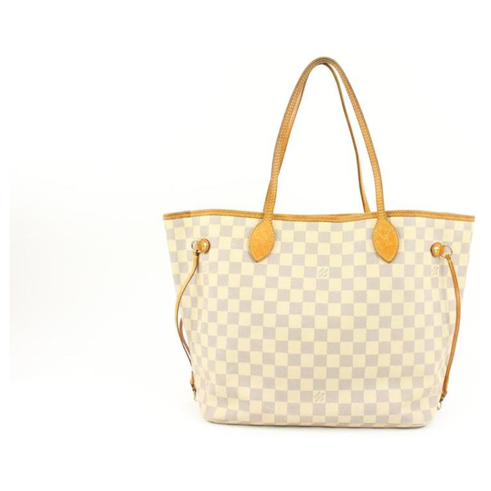 Louis-Vuitton-Damier-Azur-Neverfull-PM-Tote-Bag-Hand-Bag-N51110