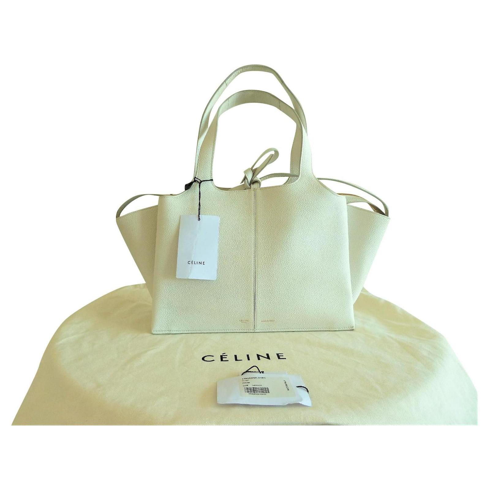 Celine small tri online fold bag