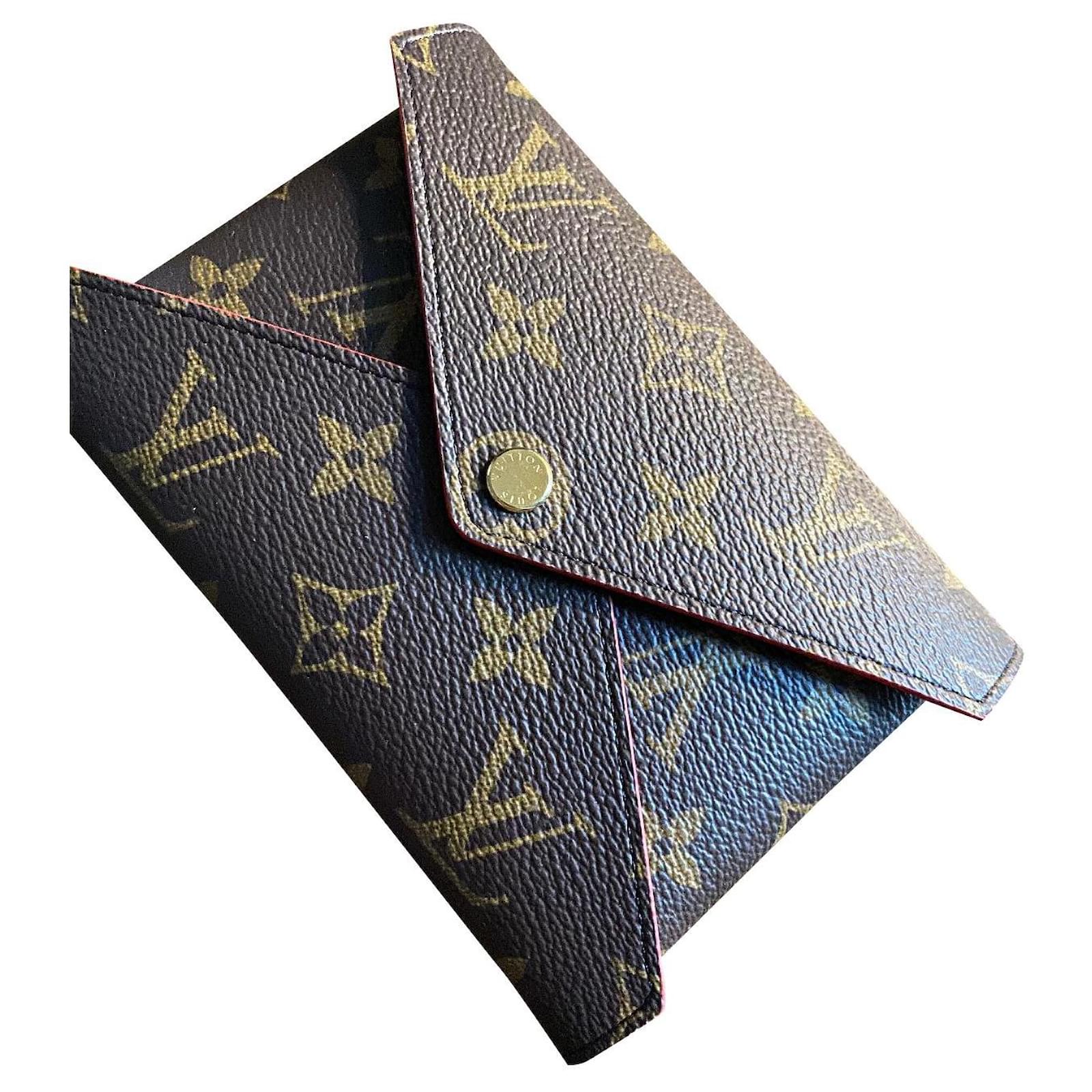 New Louis Vuitton Blue Pochette Kirigami Passport/Card Holder