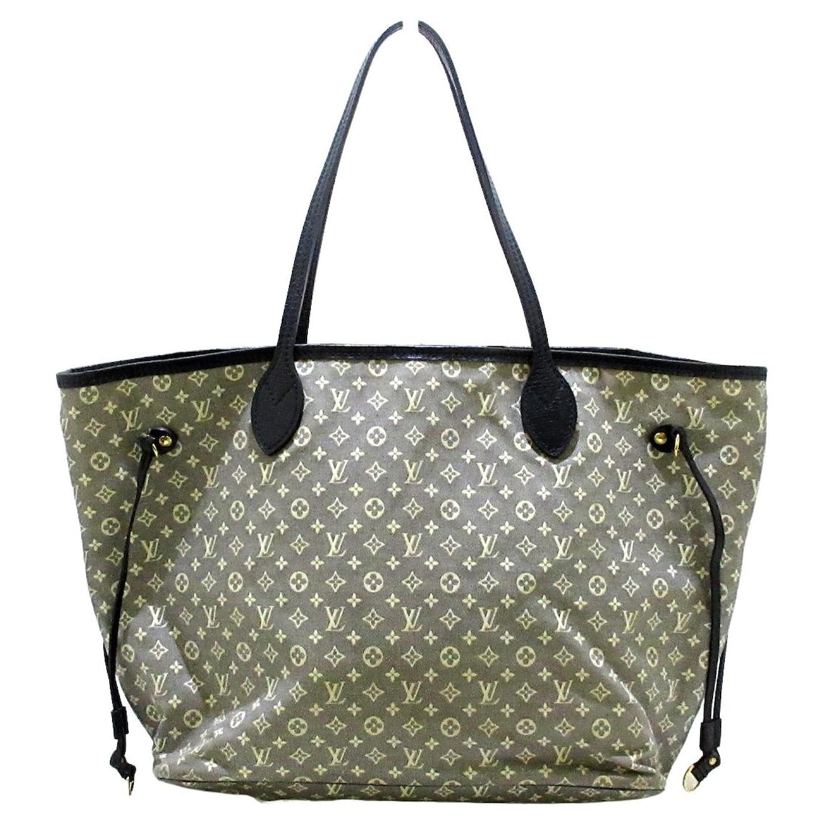 Louis Vuitton Neverfull Blue Cloth ref.551837 Joli Closet