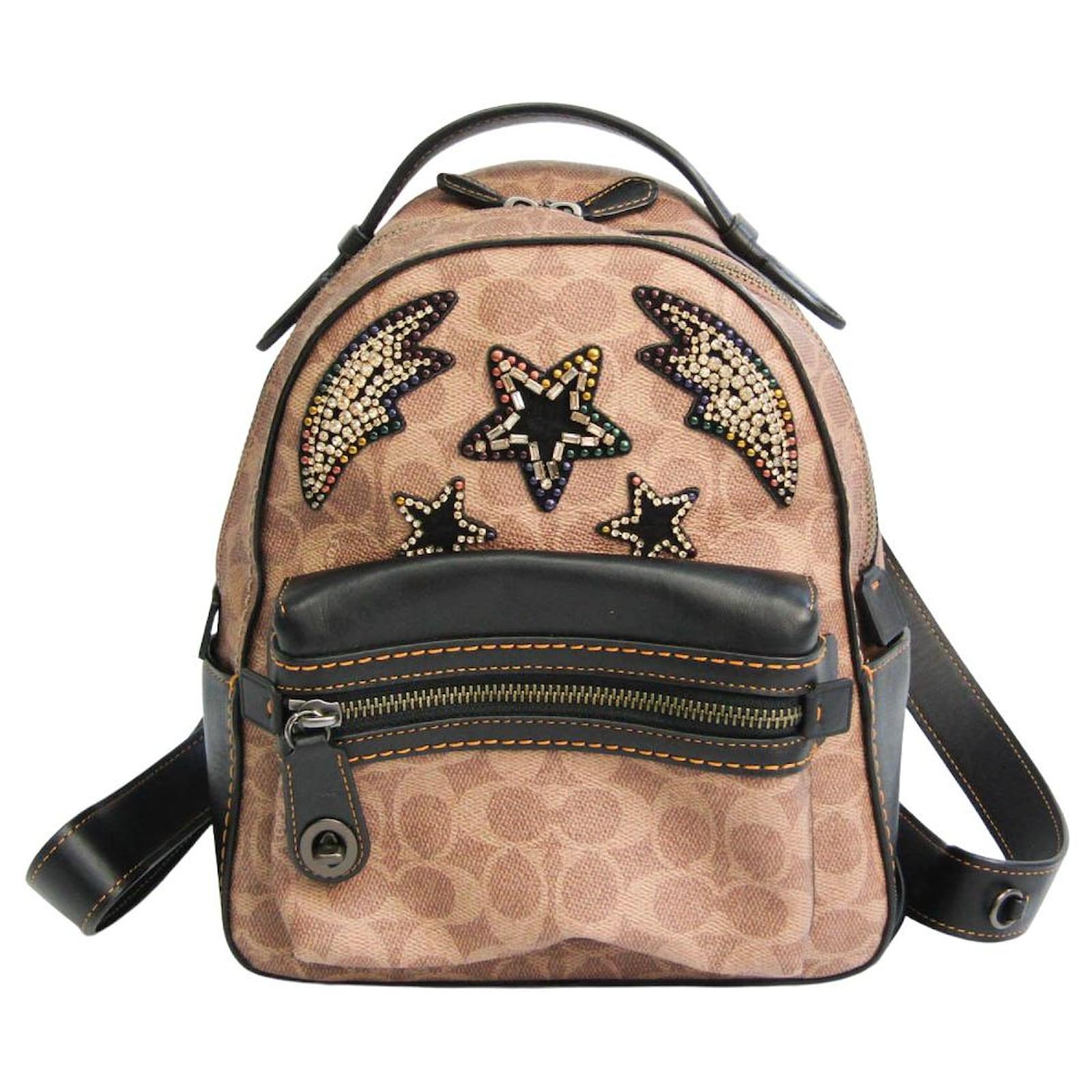 Coach discount beige backpack