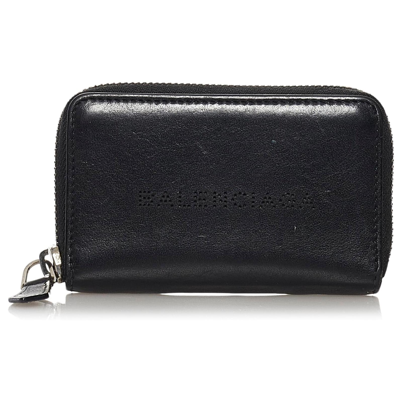 Balenciaga Black Leather Coin Pouch Pony-style ref.552507 - Joli Closet
