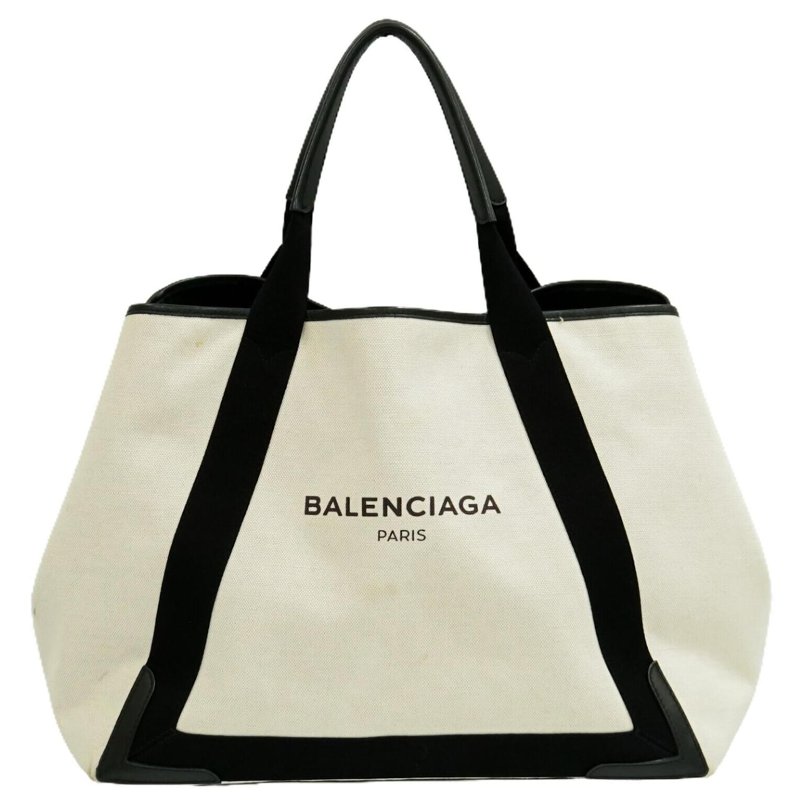 Balenciaga Navy White Cloth ref.552823 - Joli Closet