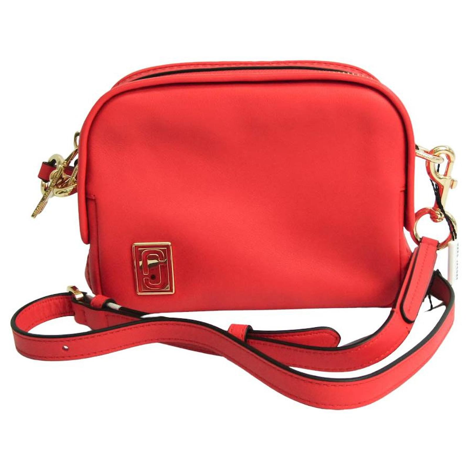 Marc Jacobs Shopper bag Red Leather ref.553033 Joli Closet