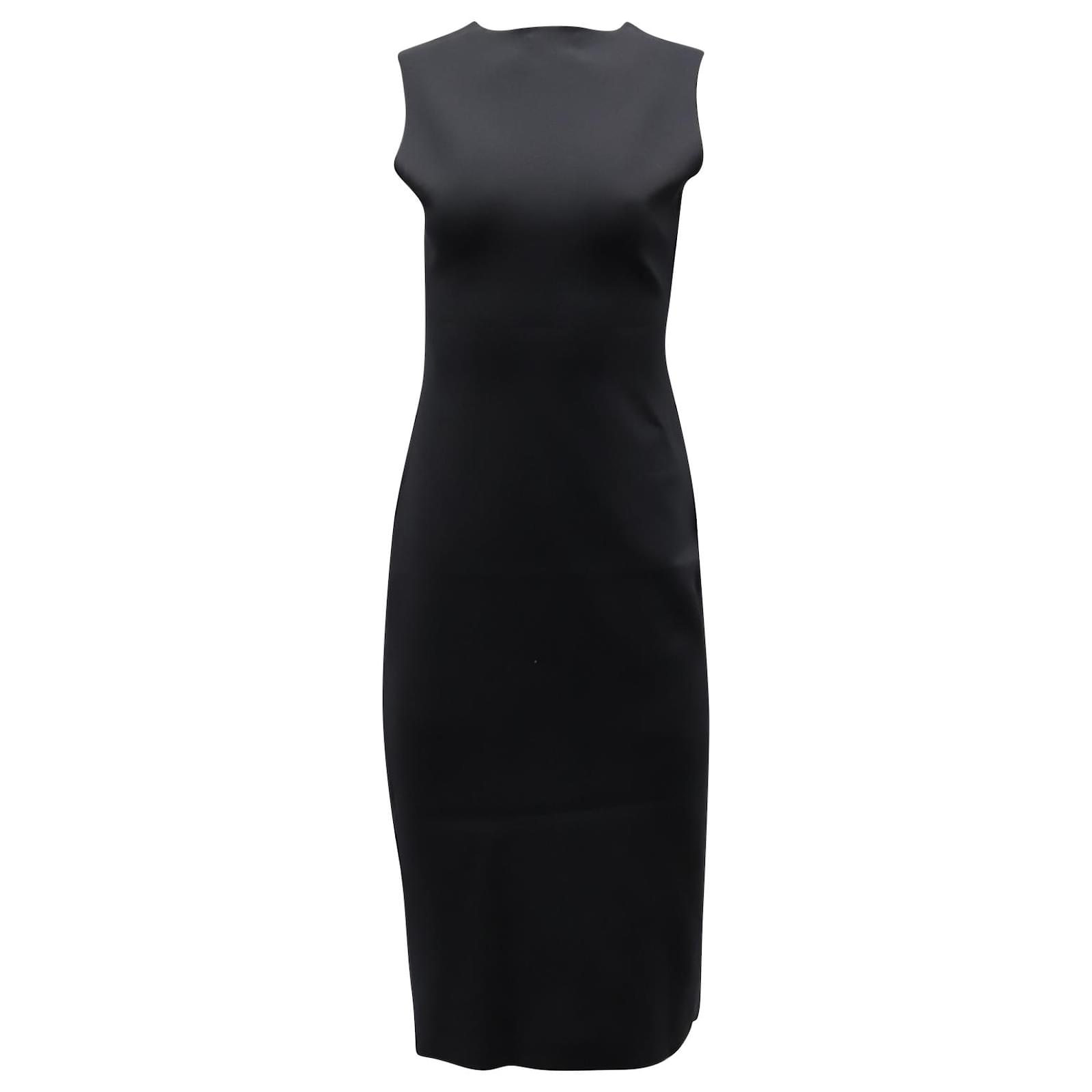 The Row Sleeveless Sheath Dress in Black Polyamide Nylon ref.553392 ...