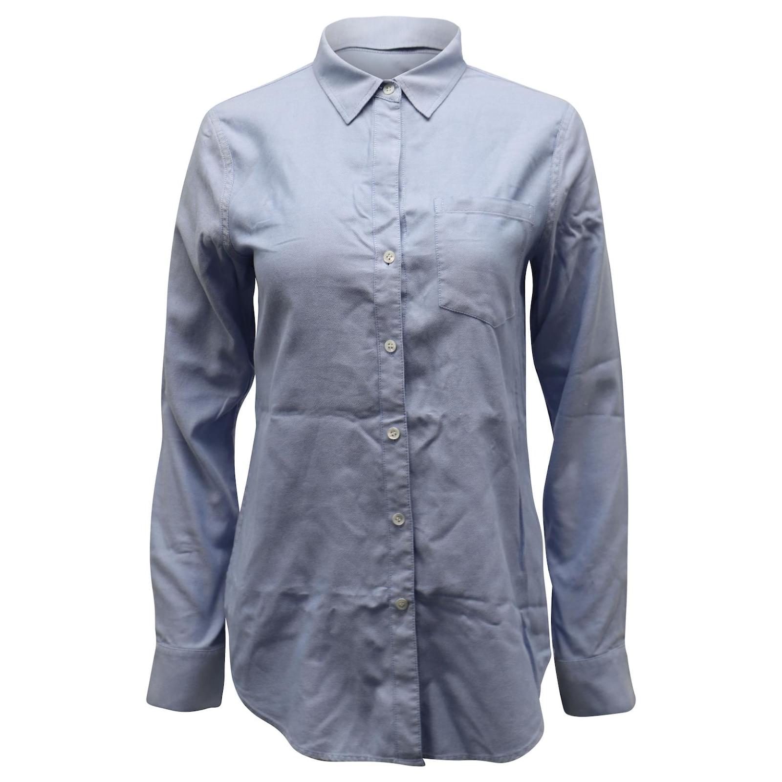 Large Round Willow Gift Basket With Blue Gingham Liner - 15.5x16.75 Inch White Wicker