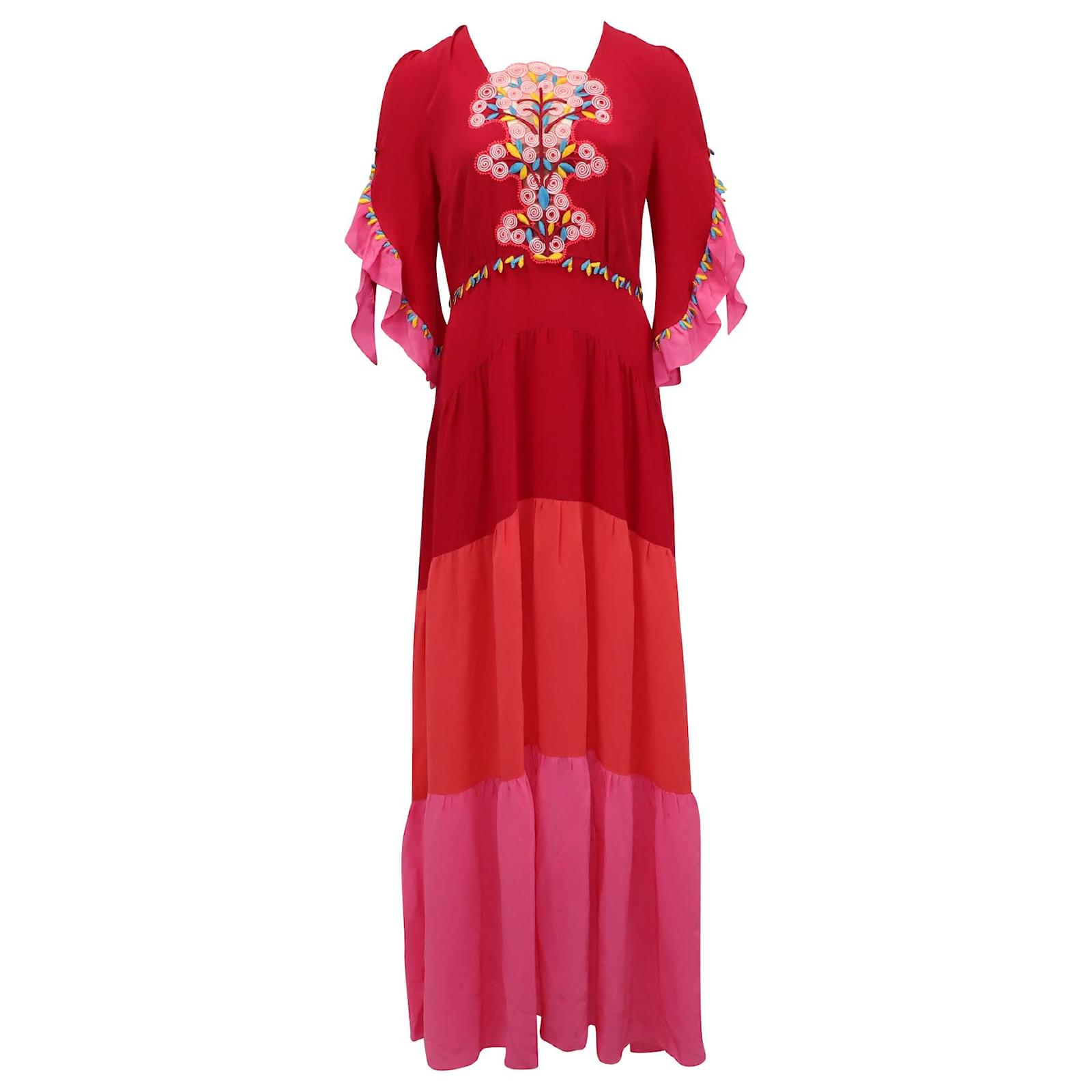 peter pilotto red dress Womens Peter Pilotto Red Shift Dress Size Medium