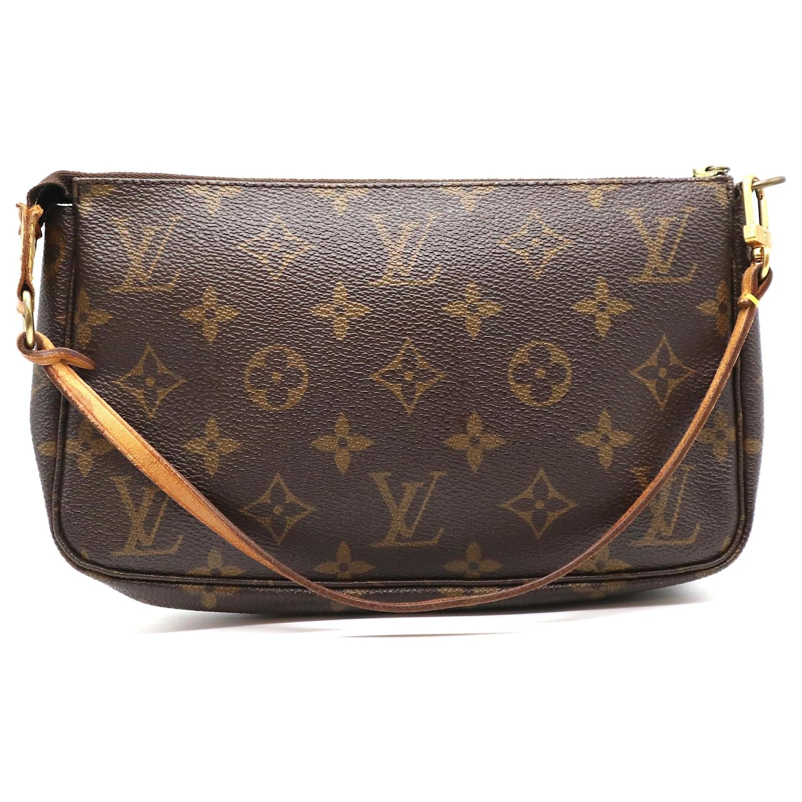 Pre-owned Louis Vuitton Fabric Bag Accessory In Brown