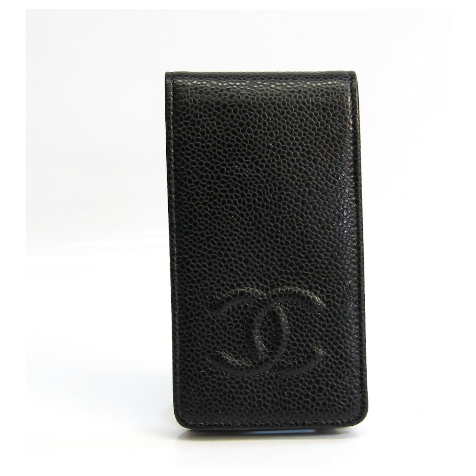 Chanel wallet Black Leather ref.555084 Joli Closet