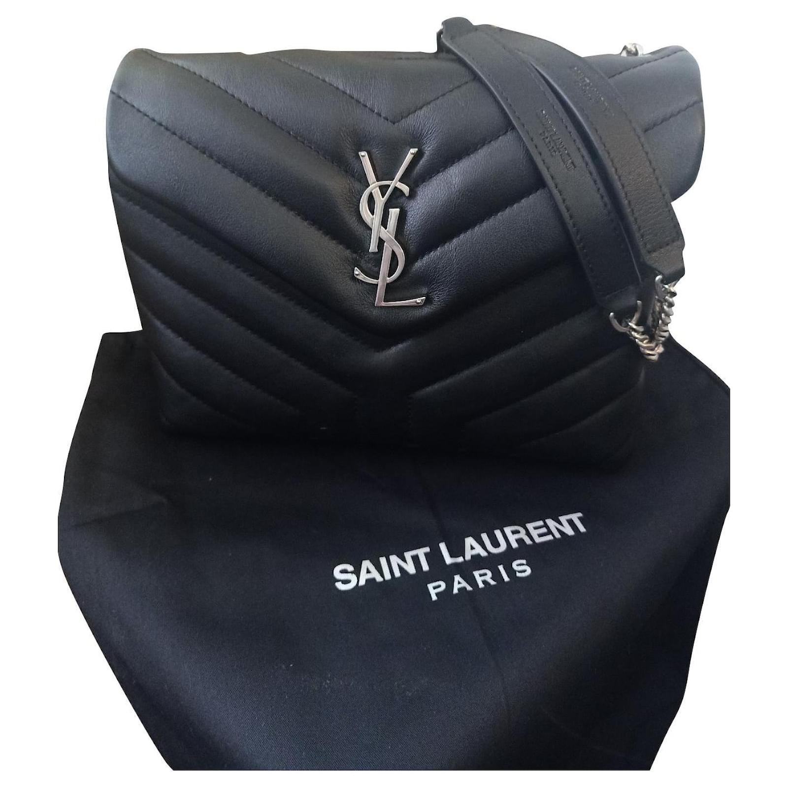 Saint Laurent Loulou Small Calf Flap-Top Shoulder Bag