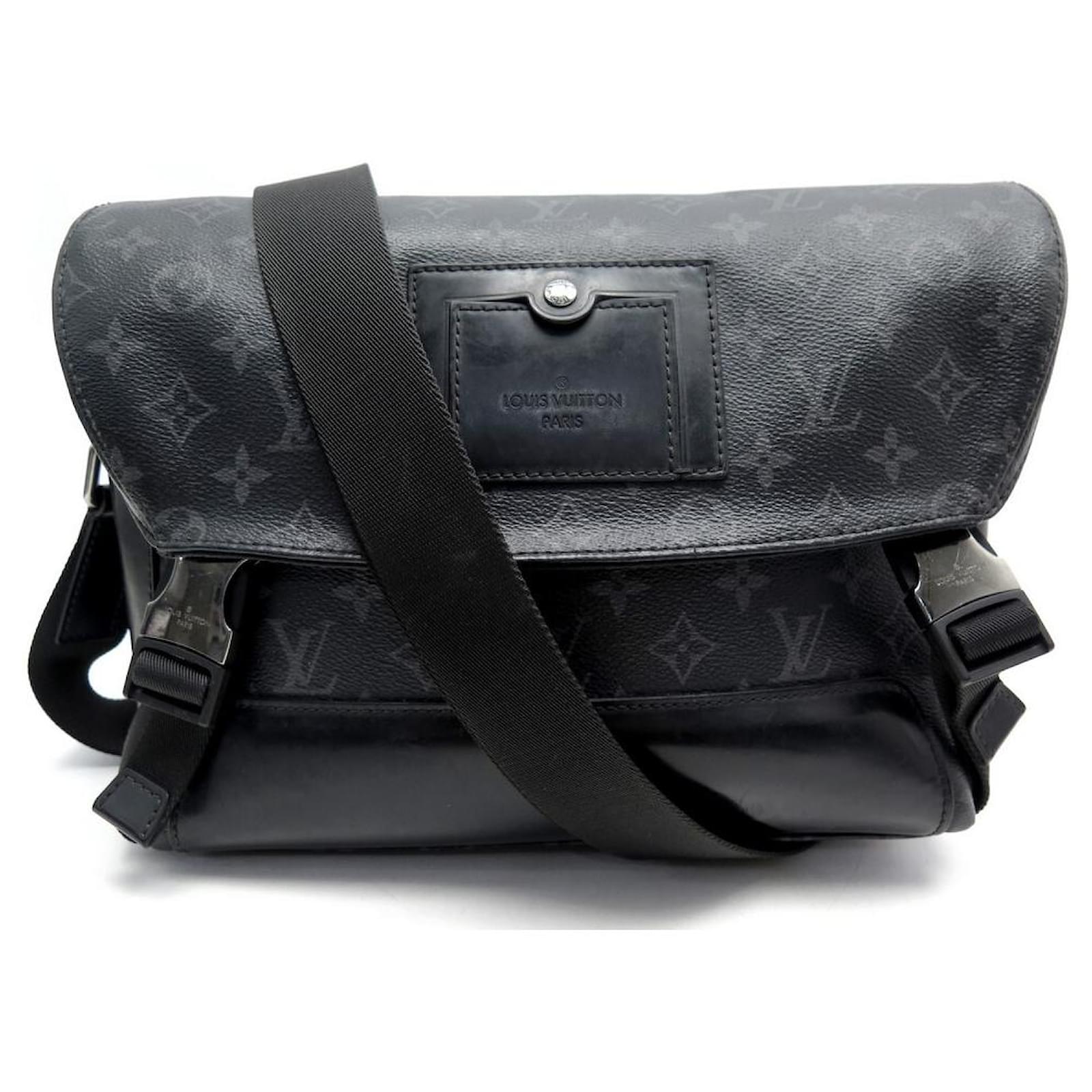 Louis Vuitton LOUIS VUITTON Bag Monogram Eclipse Men's Shoulder Voyage PM  M40511 Gray Black