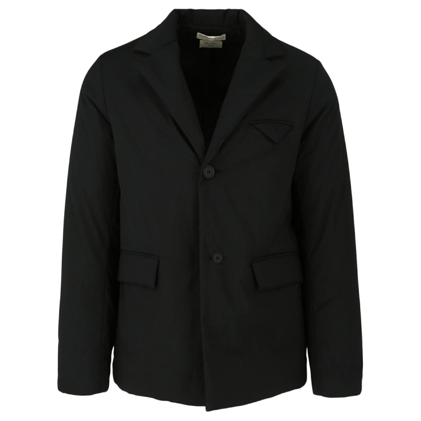 Bottega Veneta Tech Style Blazer Jacket Black ref.555935 - Joli Closet