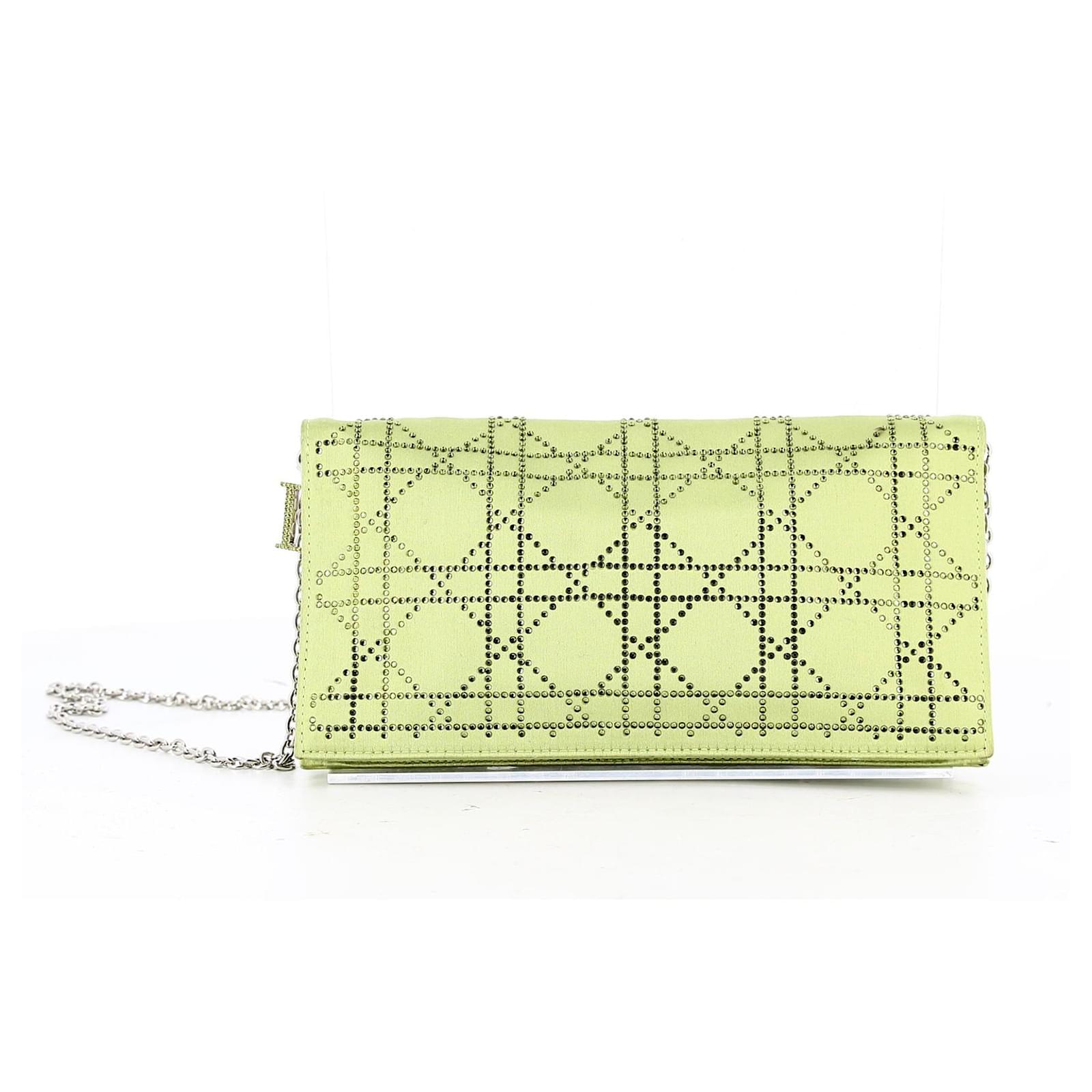 Clutch Pochette Raso Verde Annabella Pochette Donna Clutch Verde