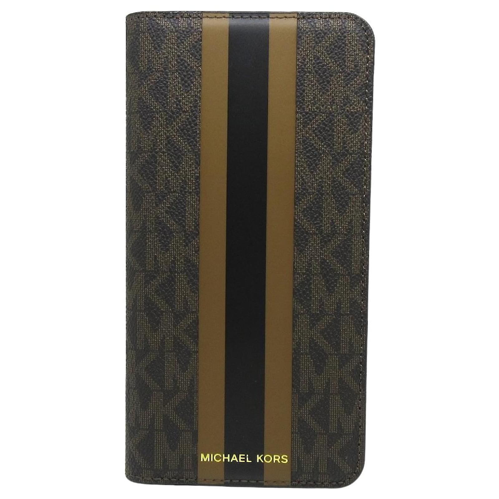 Michael Kors phone Brown Leather  - Joli Closet