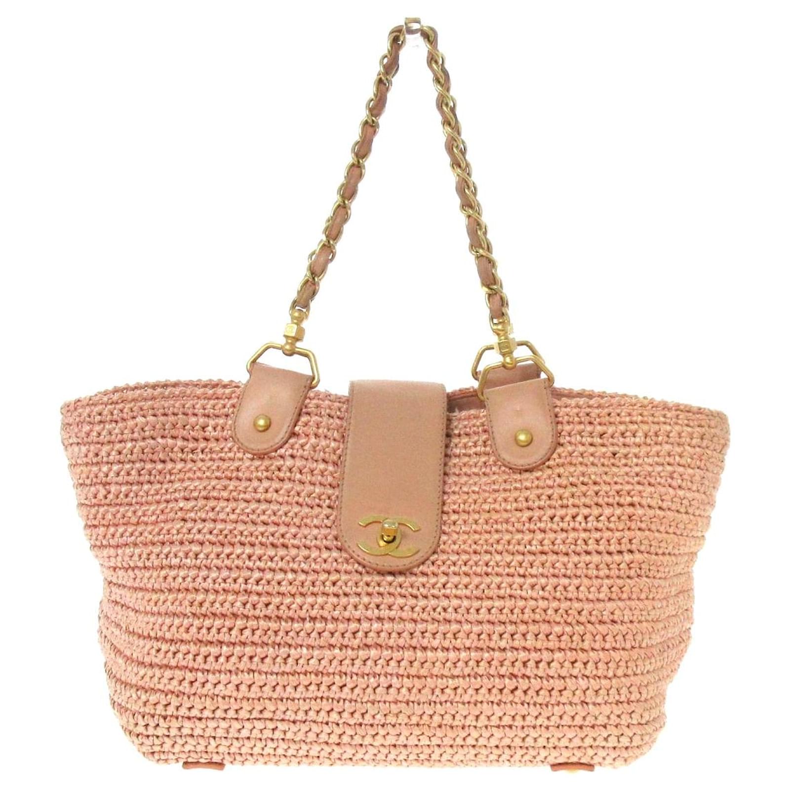 Chanel tote bag Pink Synthetic ref.558713 - Joli Closet