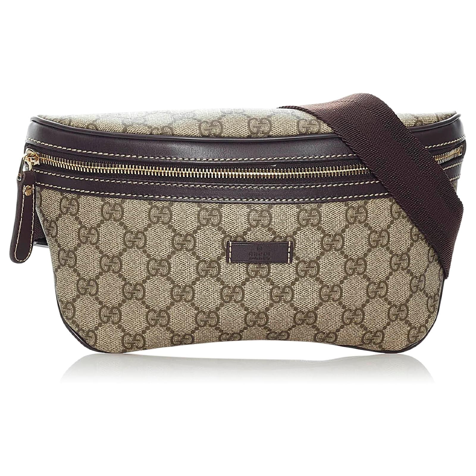 Gucci GG Supreme Eden Belt Bag - Brown Waist Bags, Bags