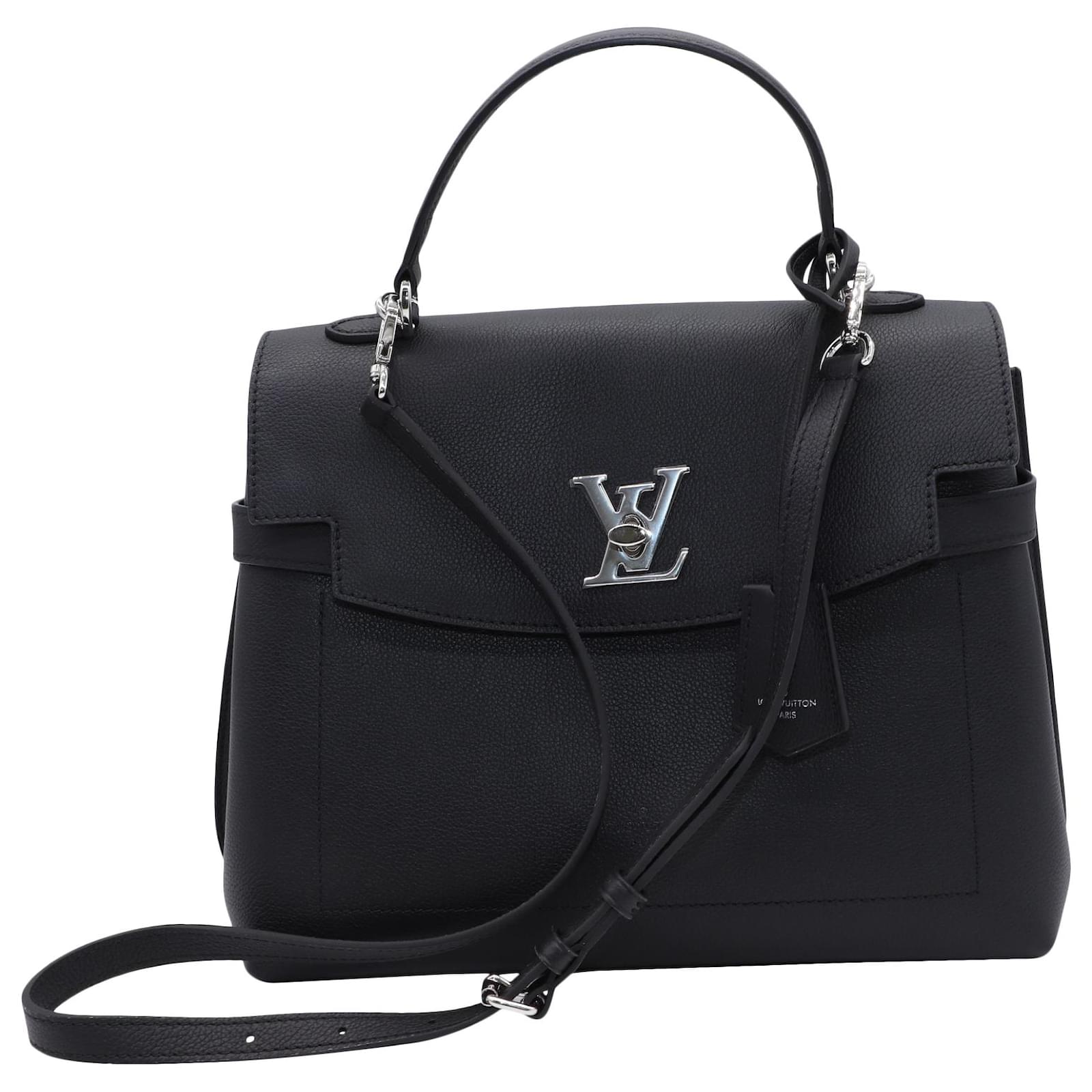 Louis Vuitton Sac Lockme Ever BB en Cuir Noir ref.560362 Joli Closet