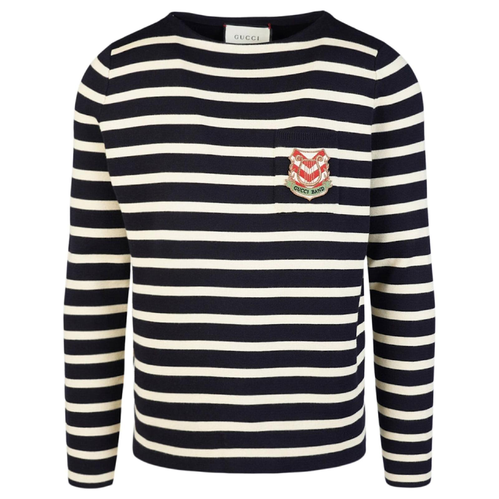 Pull Femme Crew Clothing Rayé Multicolore - Taille 8 - Coton, Boutons