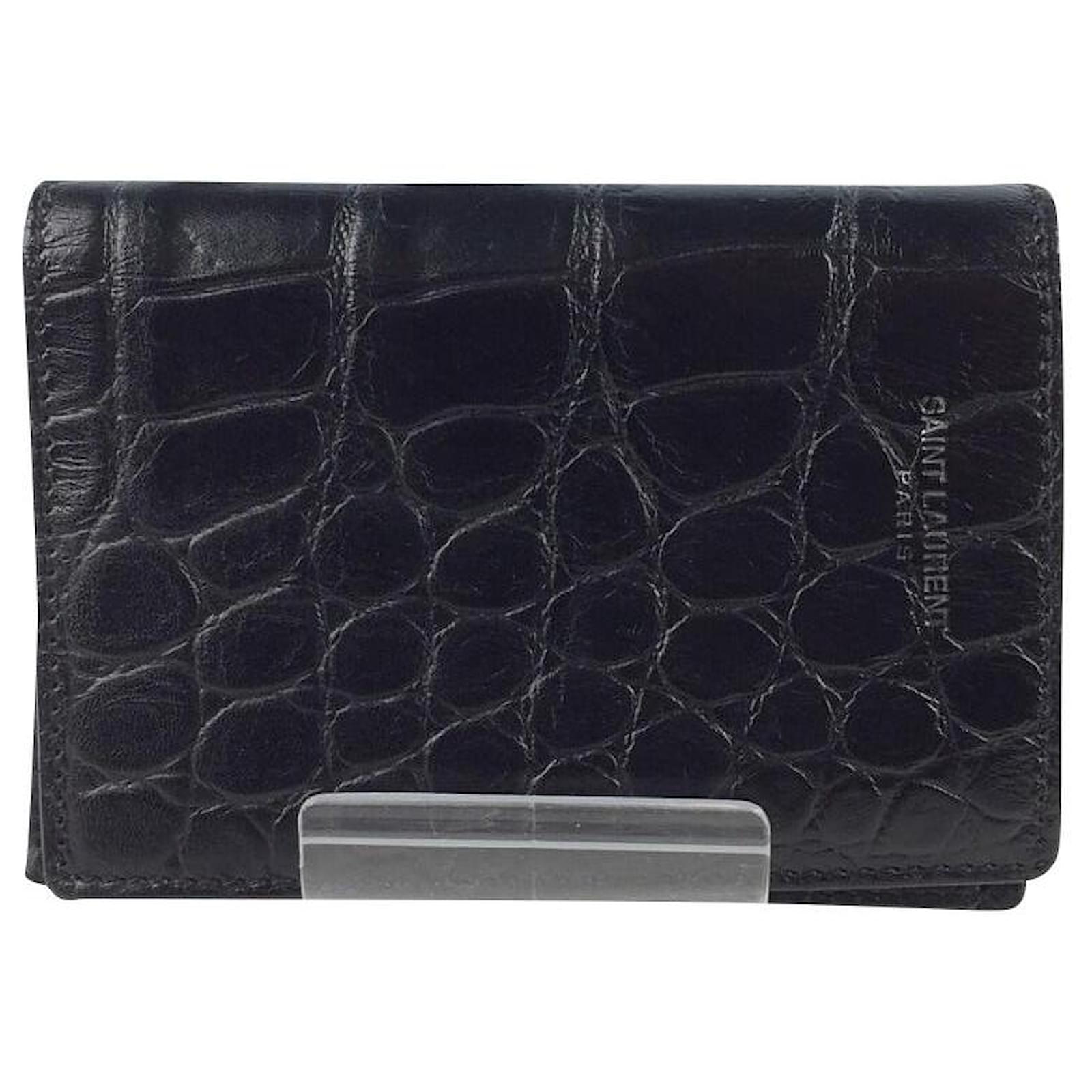 Saint Laurent Card case with logo, Women's Accessories