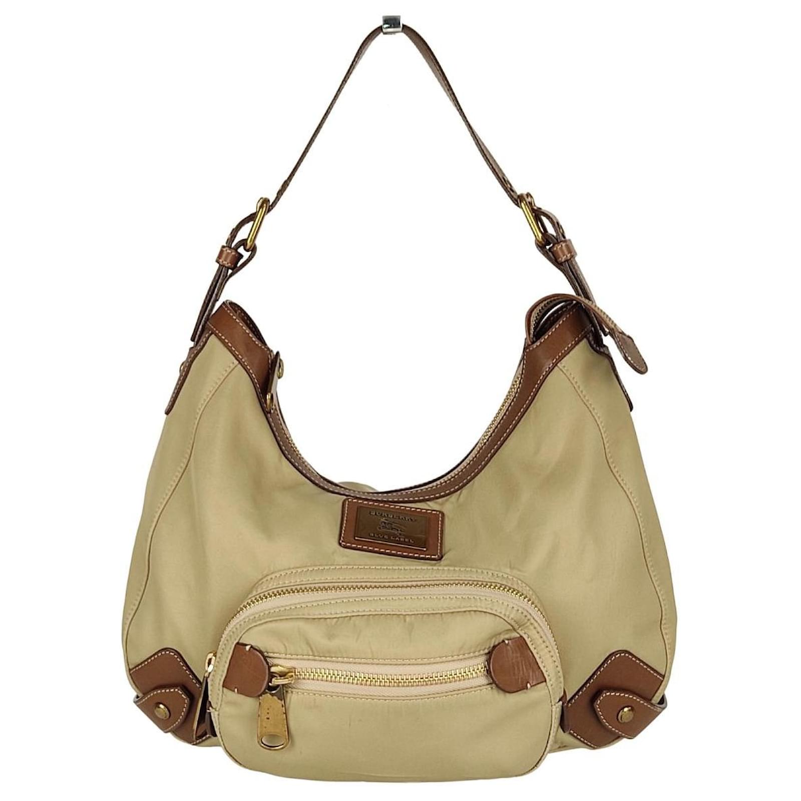 Burberry nylon shoulder bag Beige Cloth ref.561310 Joli Closet