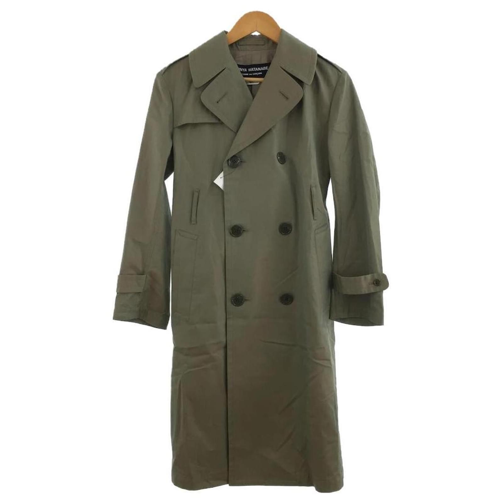 JUNYA WATANABE COMME des GARCONS Trench coat / XS / Cotton / KHK