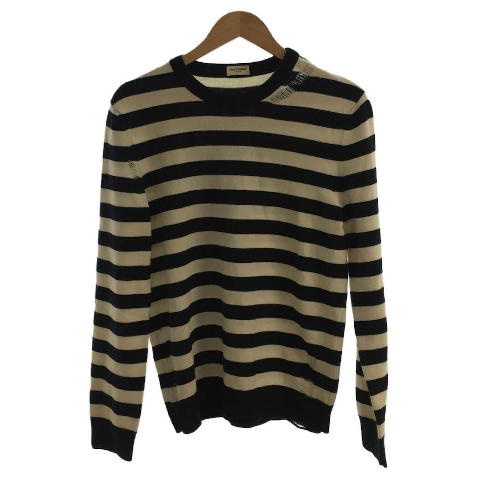 SAINT LAURENT Sweater (thick) / S / wool / border