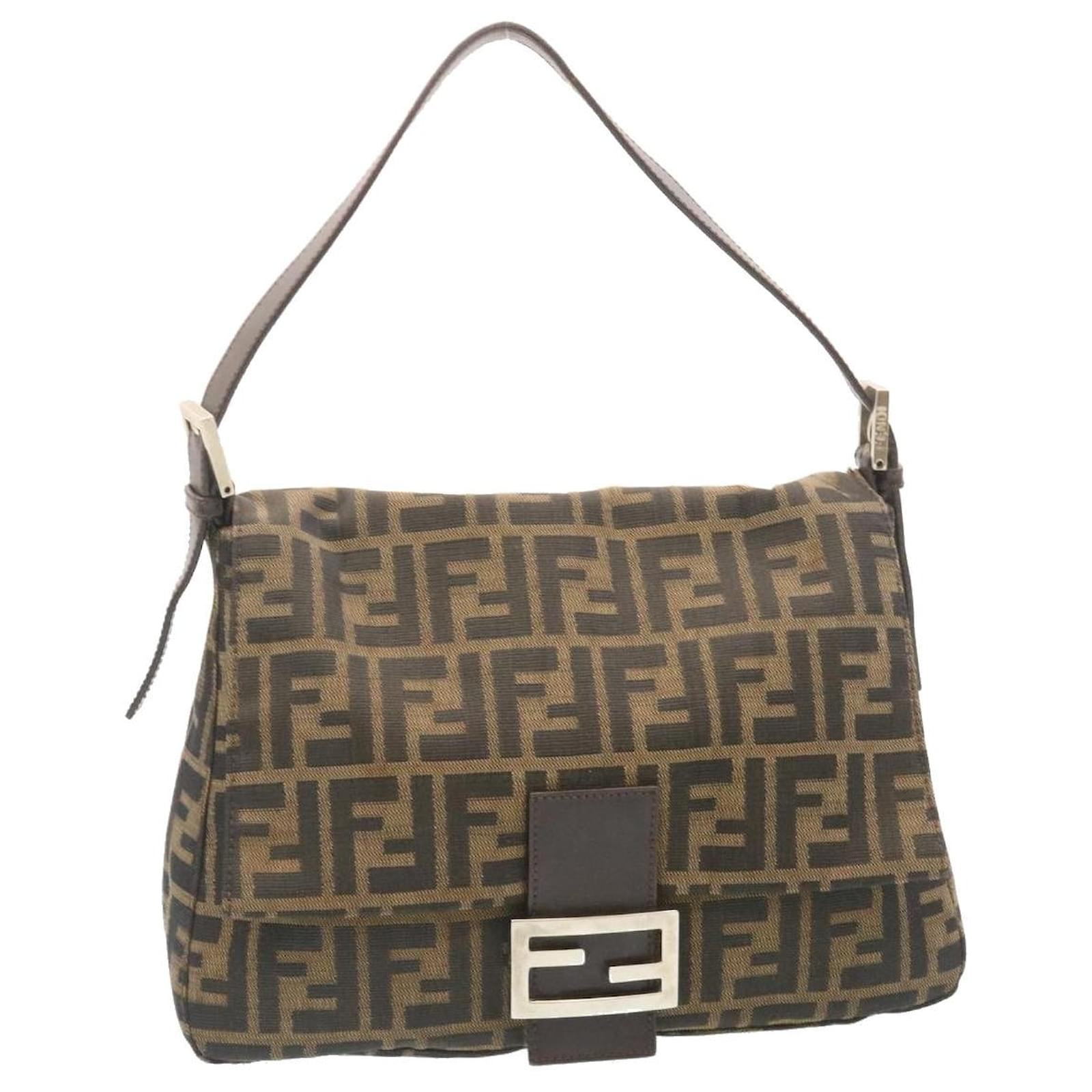 Fendi baguette Brown Cloth ref.562050 - Joli Closet