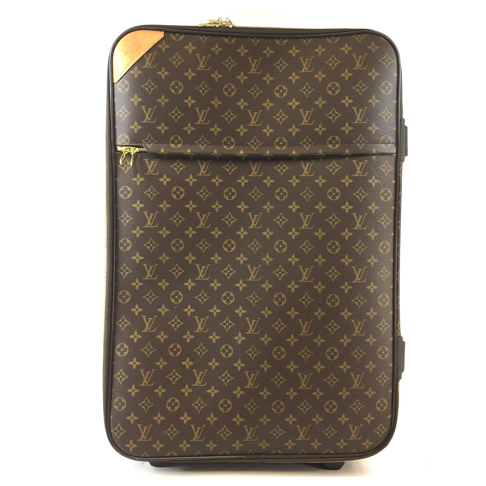 Louis Vuitton Pegase Luggage 65 Monogram canvas Brown Leather ref