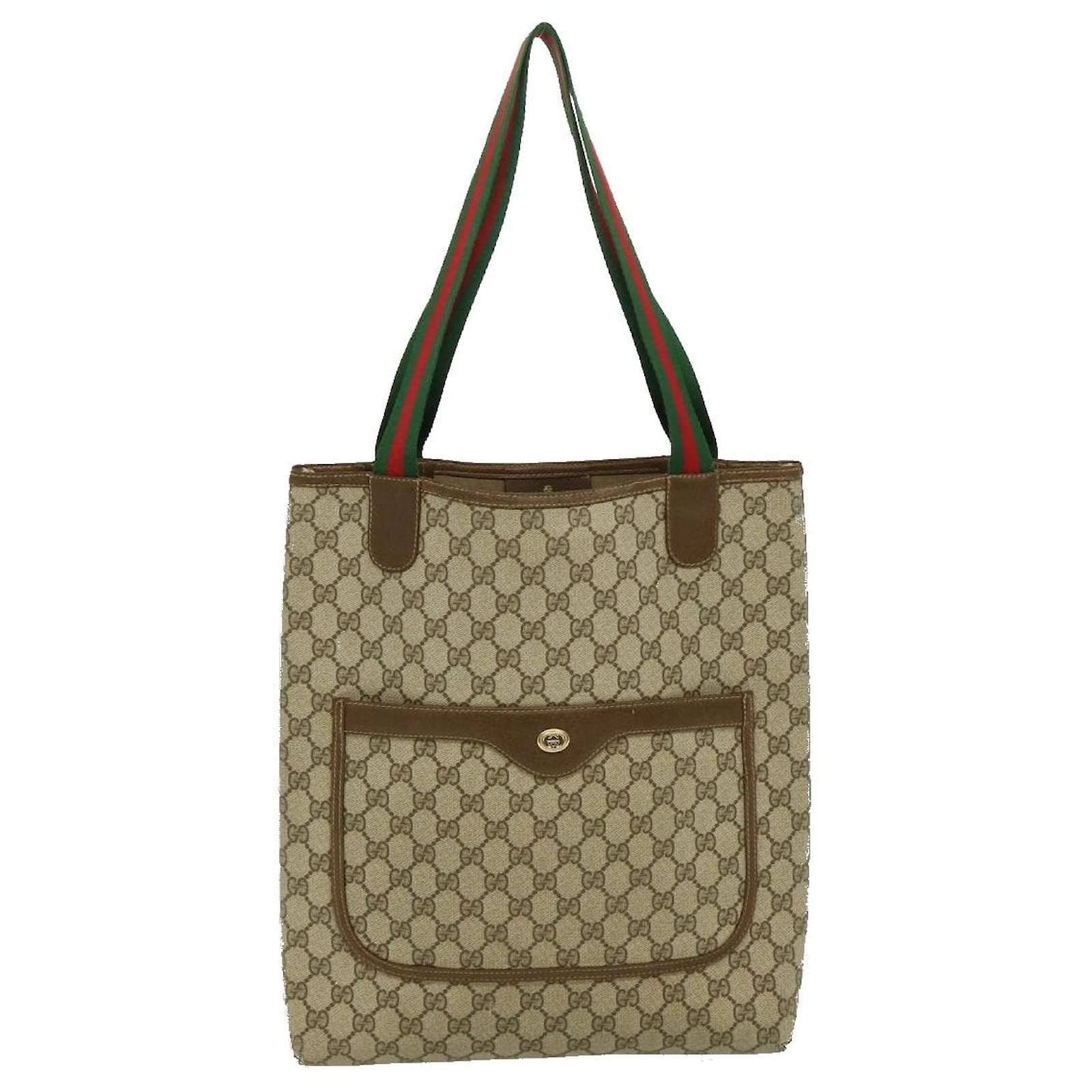 Gucci Tote bag Beige Cloth ref.563910 - Joli Closet