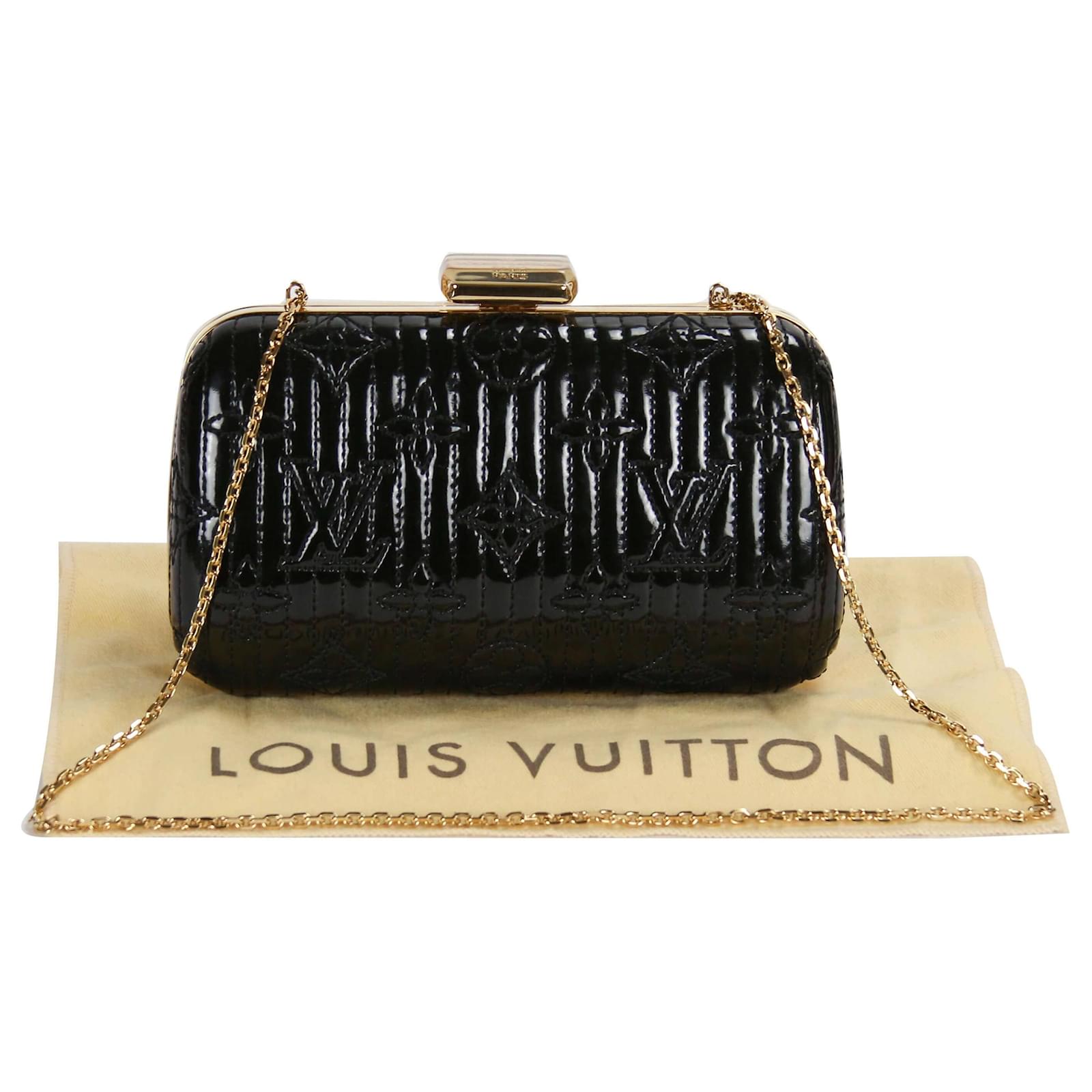 Louis Vuitton Limited Edition Minaudiere Motard Clutch Black