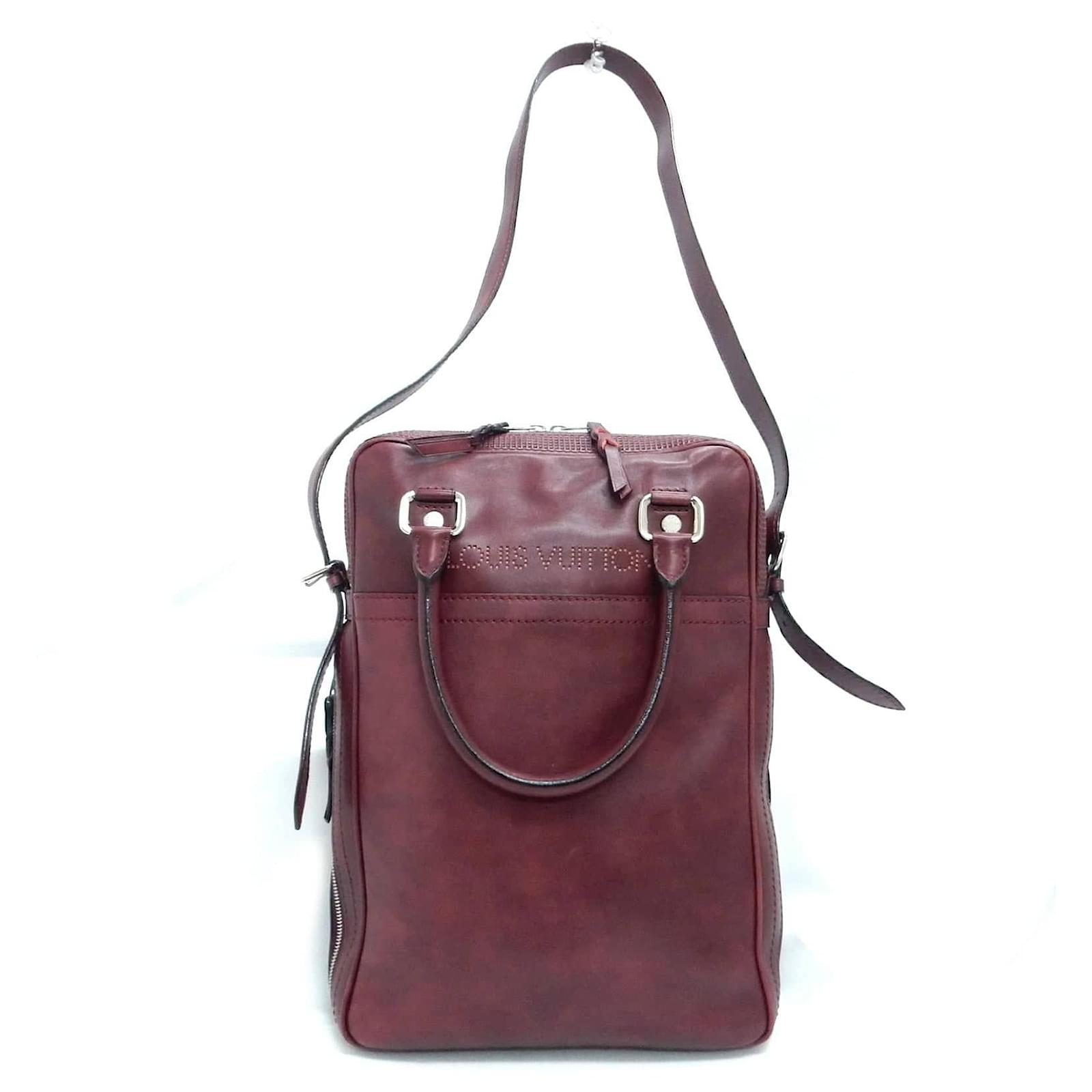 Louis Vuitton Messenger Bag Red Leather ref.564253 Joli Closet