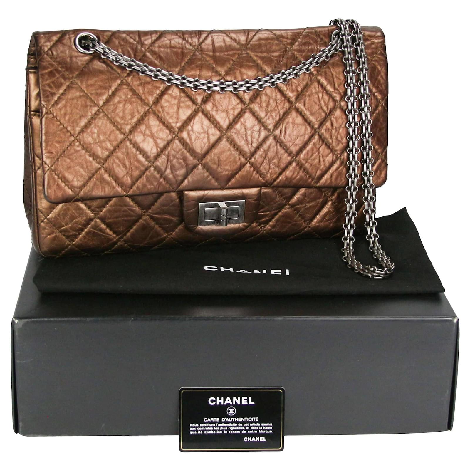 Chanel 2.55 Reissue Black Leather ref.73728 - Joli Closet