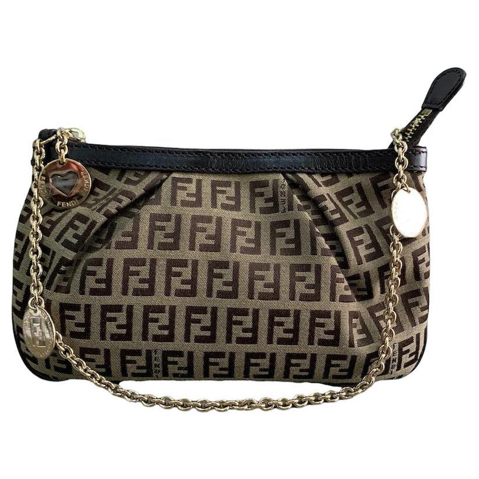 Pochette fendi tessuto hotsell