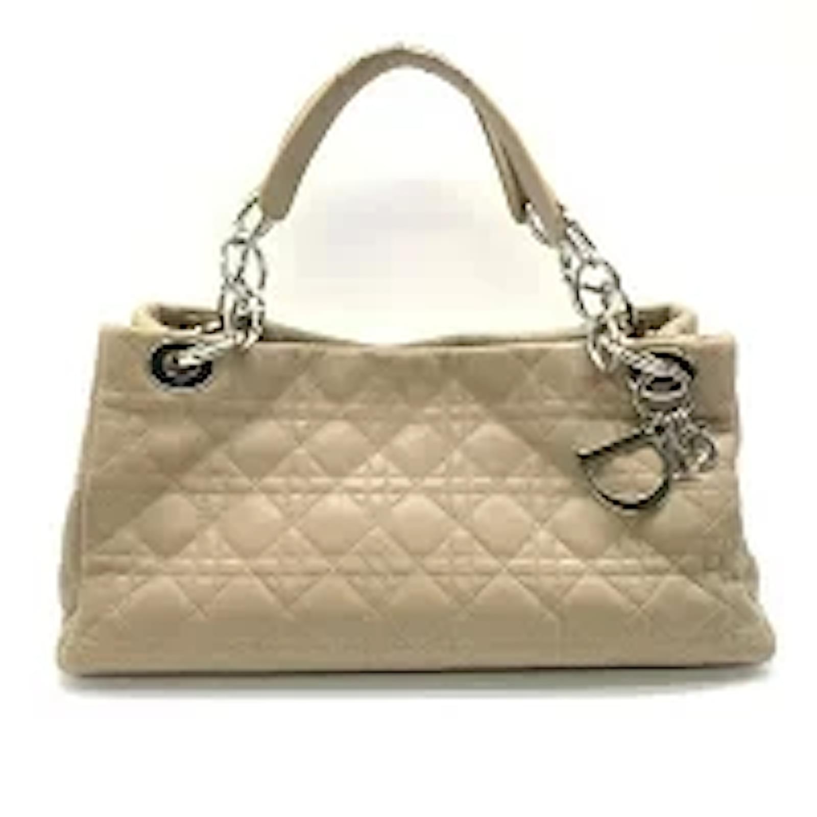 christian dior beige handbag