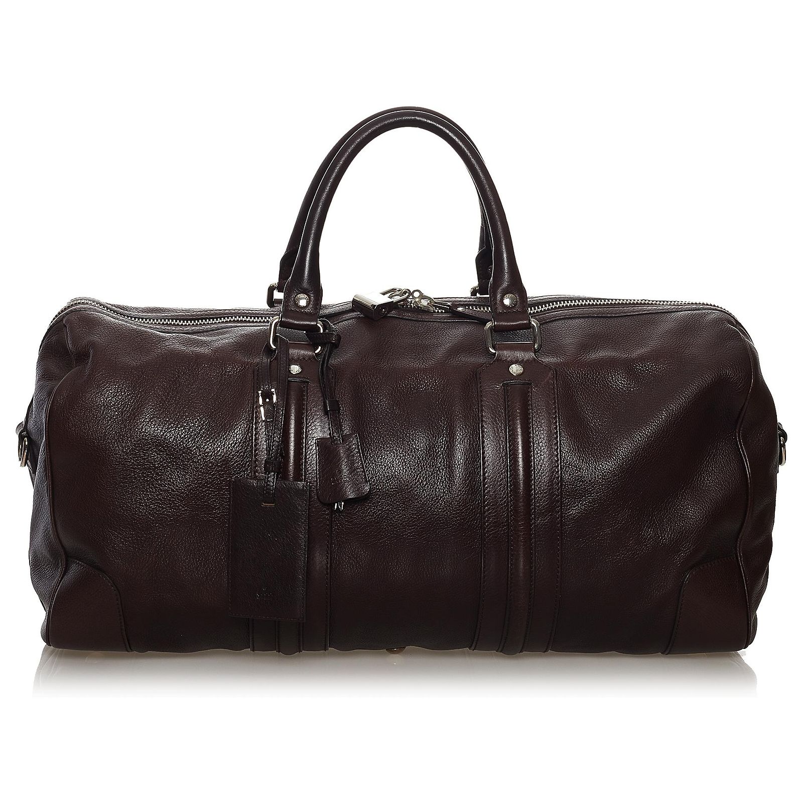 Gucci Brown Leather Travel Bag Sold Joli Closet gucci-brown-leather-travel-bag-sold-joli-closet