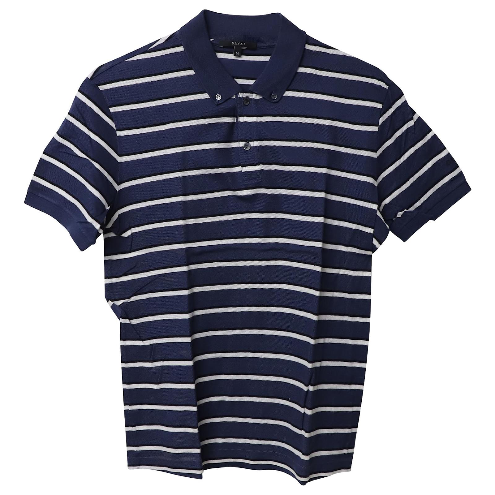 GUCCI Polo Shirt Navy Blue for boys
