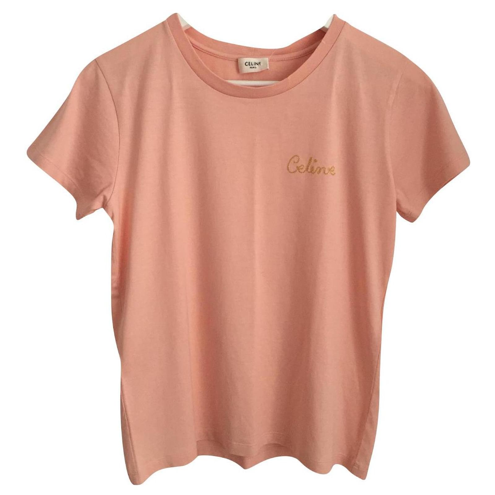 Céline Crop top Pink Cotton ref.296800 - Joli Closet