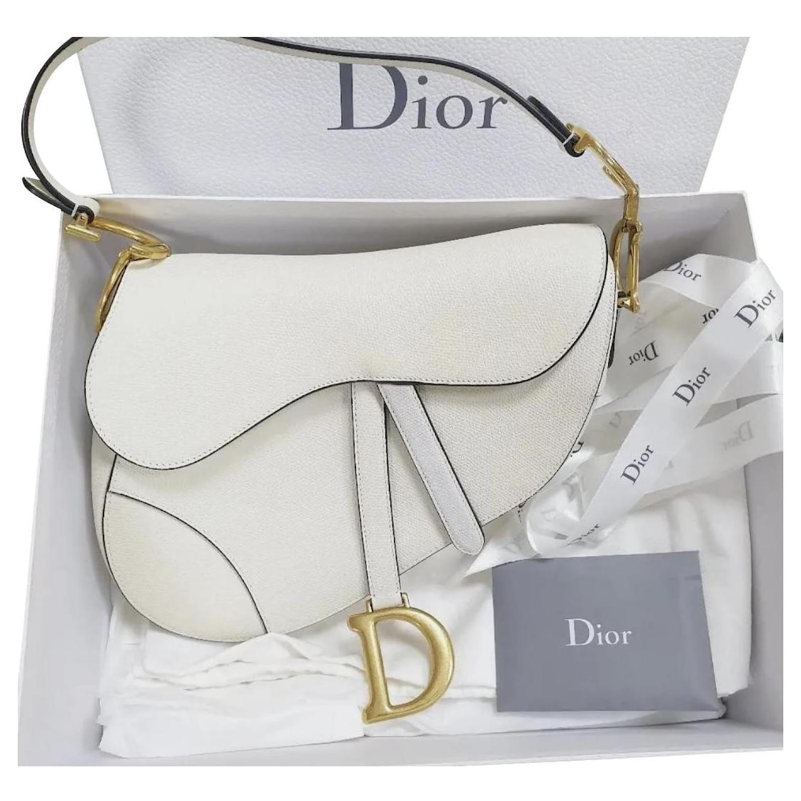 dior saddle bag white outfit