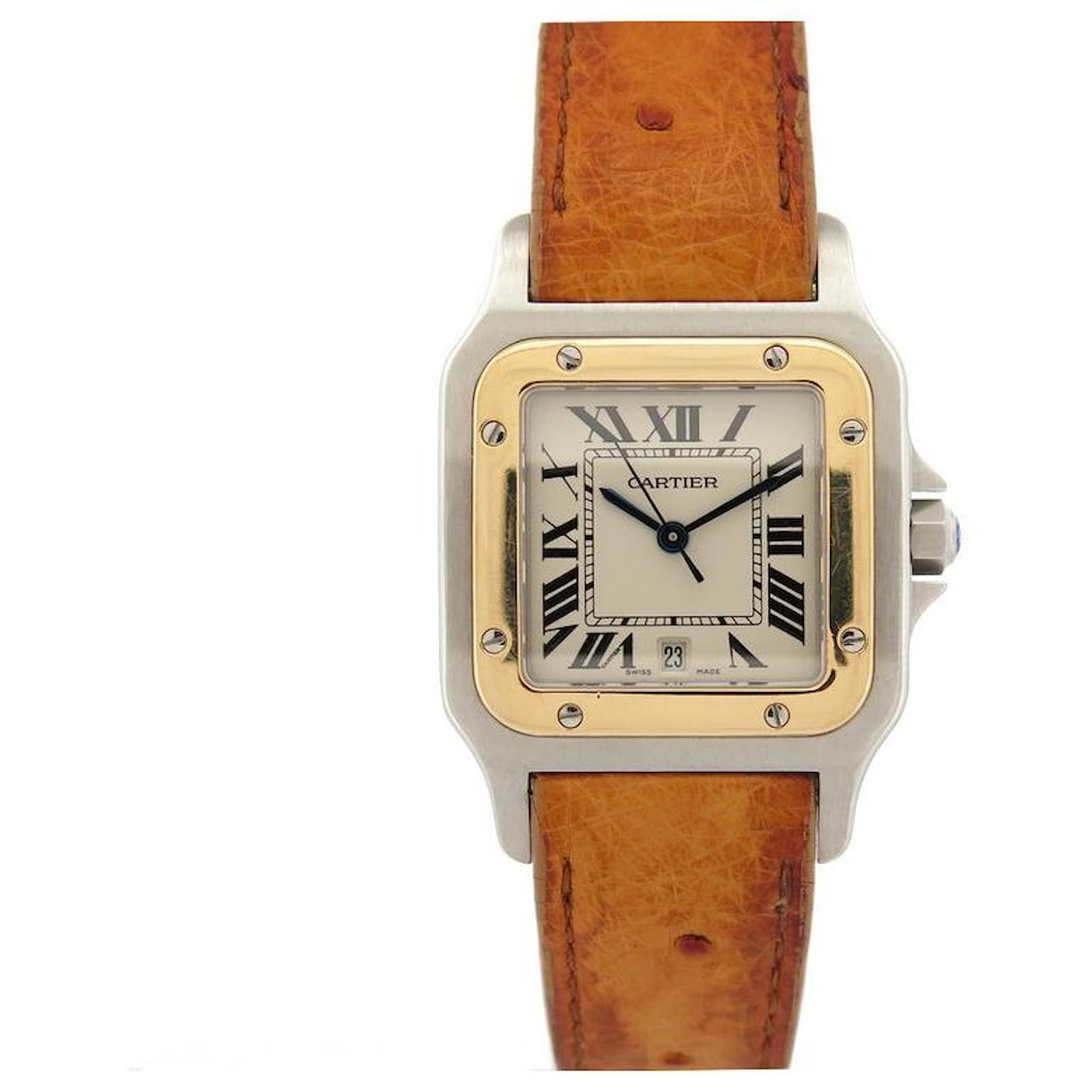 Cartier hot sale santos quarzo